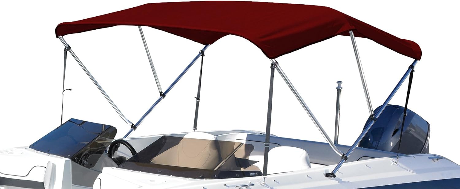 Summerset by Eevelle Premium Bimini 3 Bow Canvas Top, 72 x