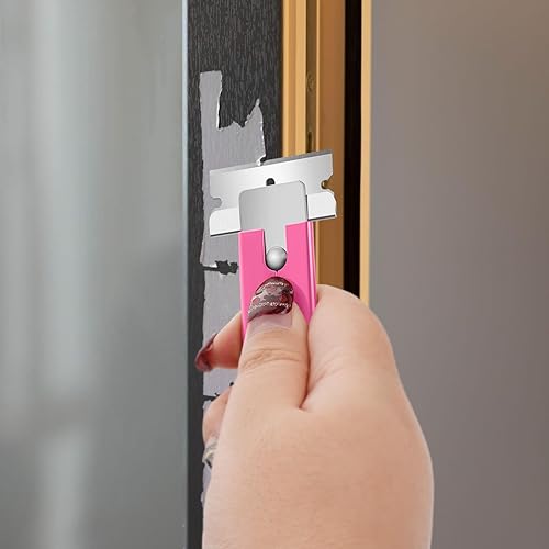 Miniatura 28 de DIYSELF Cortadores de caja, paquete de 24 cortadores de cajas retráctiles, cuchillo cortador de caja con hoja de afeitar de un solo filo, cuchillo