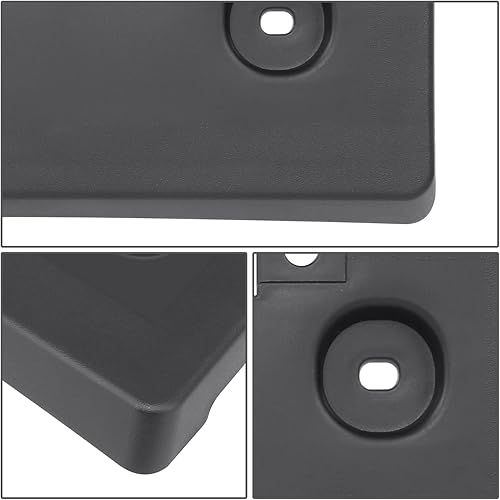 Miniatura 2 de DNA MOTORING Soporte de montaje para placa de matrícula compatible con Leaf 2018-2022, LP-NI1068164