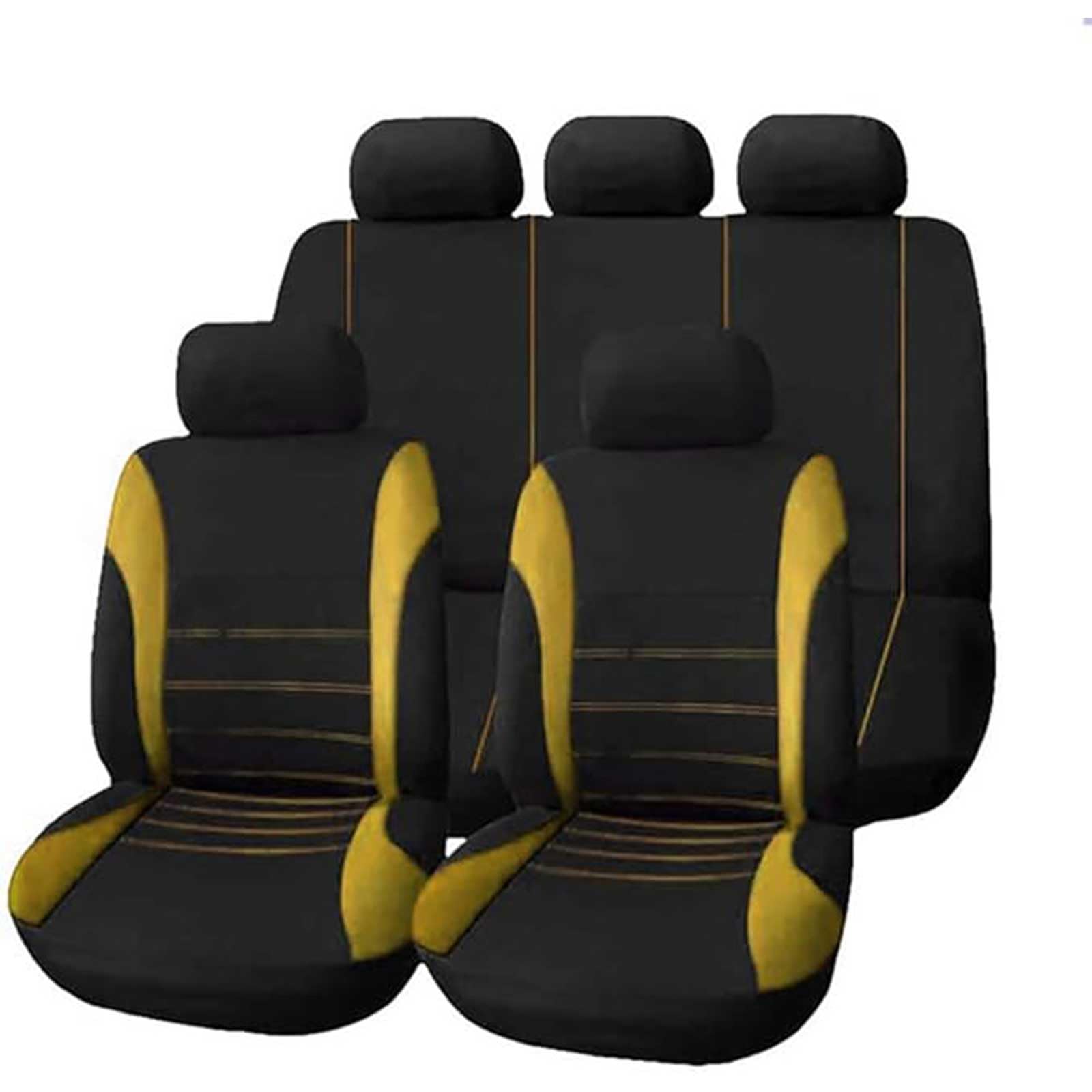 Auto Set Coprisedili Per Hyundai i20 5-Door / i20 N 5-Door BC3 GB PB 2009-2019 2020 2021 2022-2026, Traspirante Set Fodere Anteriori Posteriori Copri Auto Protezione Traspirante Interni Accessori