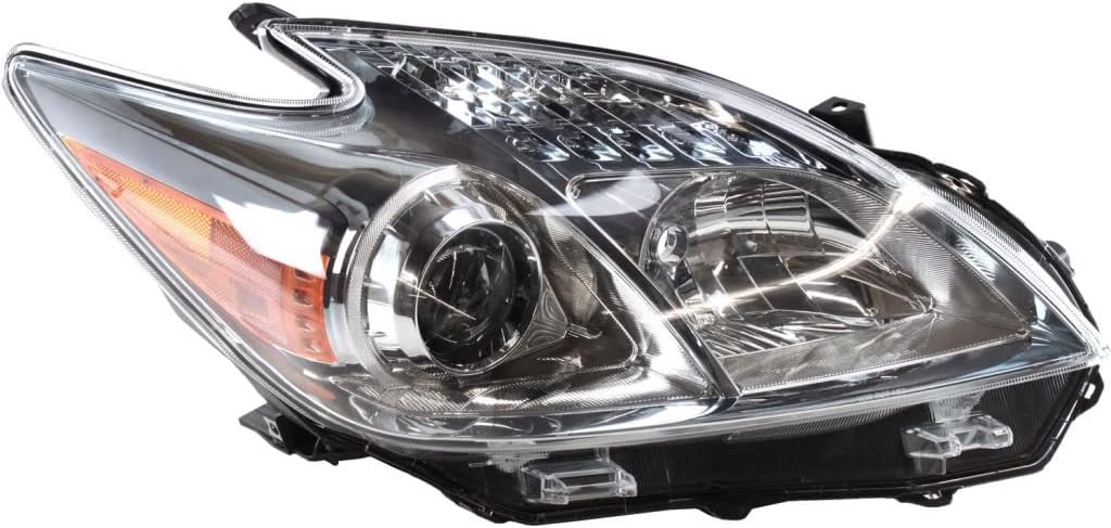 KarParts360 For 2010 2011 Toyota PRIUS Headlight Assembly Passenger Side For TO2519122