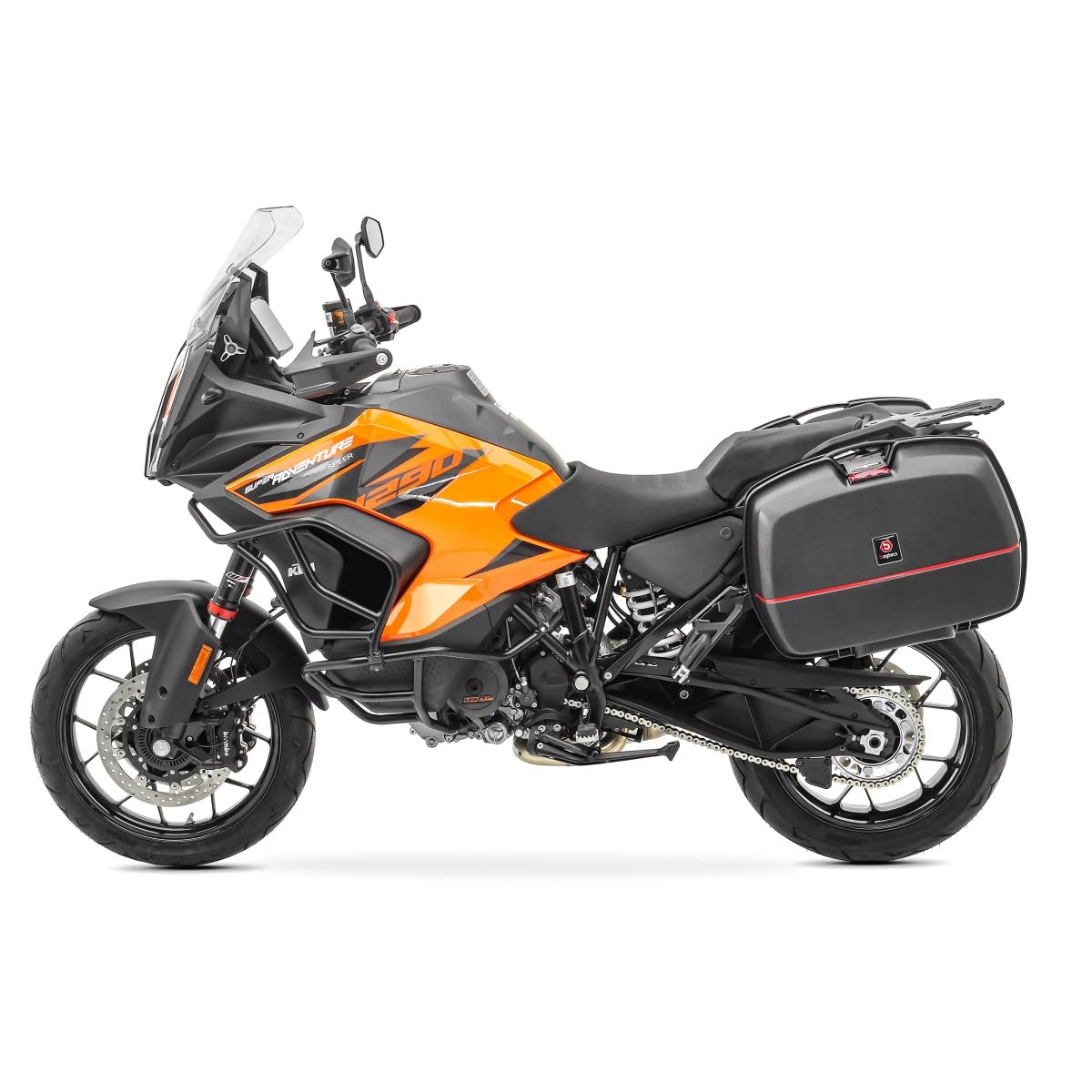 Maletas Laterales Moto Bagtecs TB8S 2x45L + adaptadores de Montaje