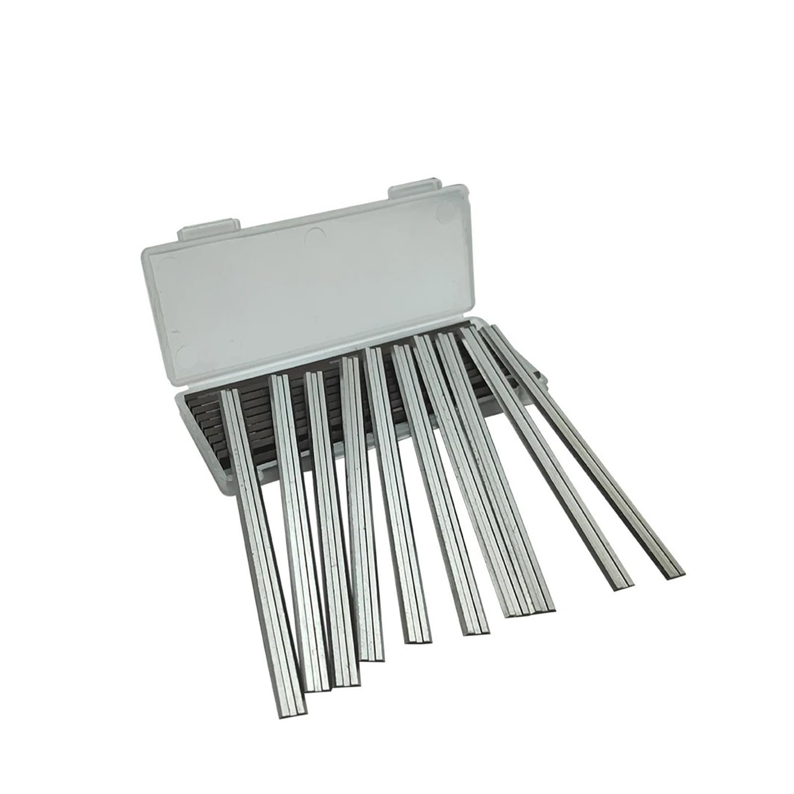 Cuchillas cepilladoras eléctricas de 20 piezas de 82mm, cuchillos cepilladores de madera reversibles