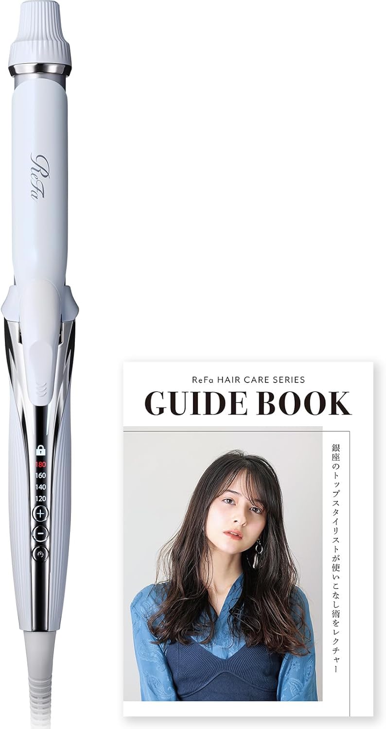 RiFa カールヘアアイロン ホワイト26mm 消毒済み RiFa カールヘアアイロン ホワイト26mm 消毒済み