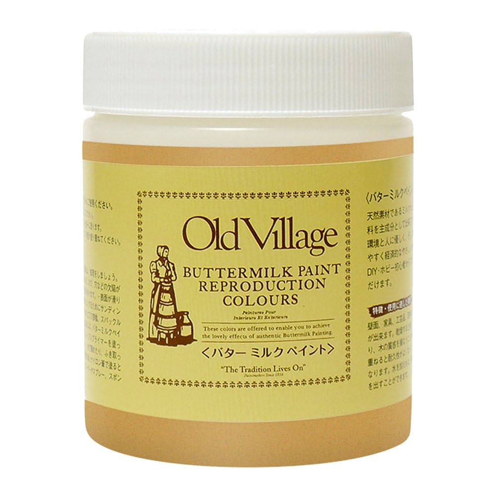 Amazon | Old Village バターミルクペイント オールドバター