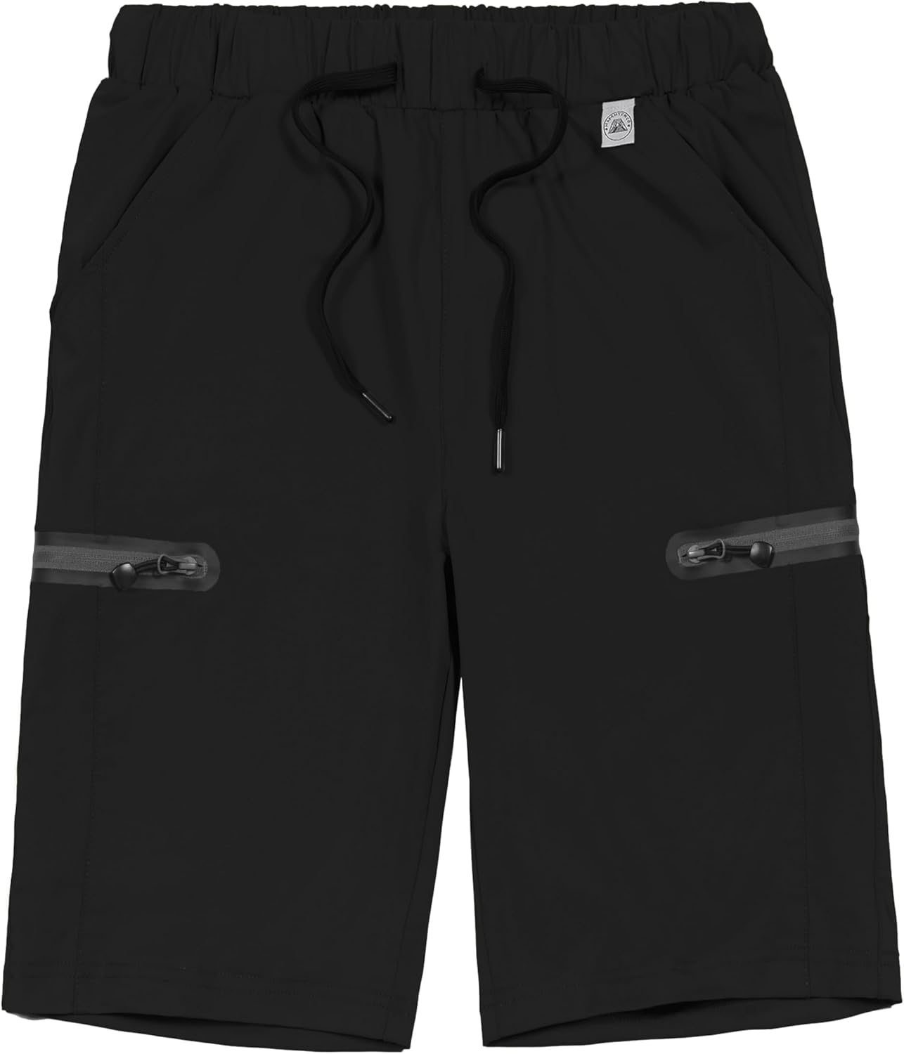 Mapamyumco Women's Quick Dry Lightweight Bermuda Shorts for Golf Travel Hiking Walking, Stretch Zipper Pockets