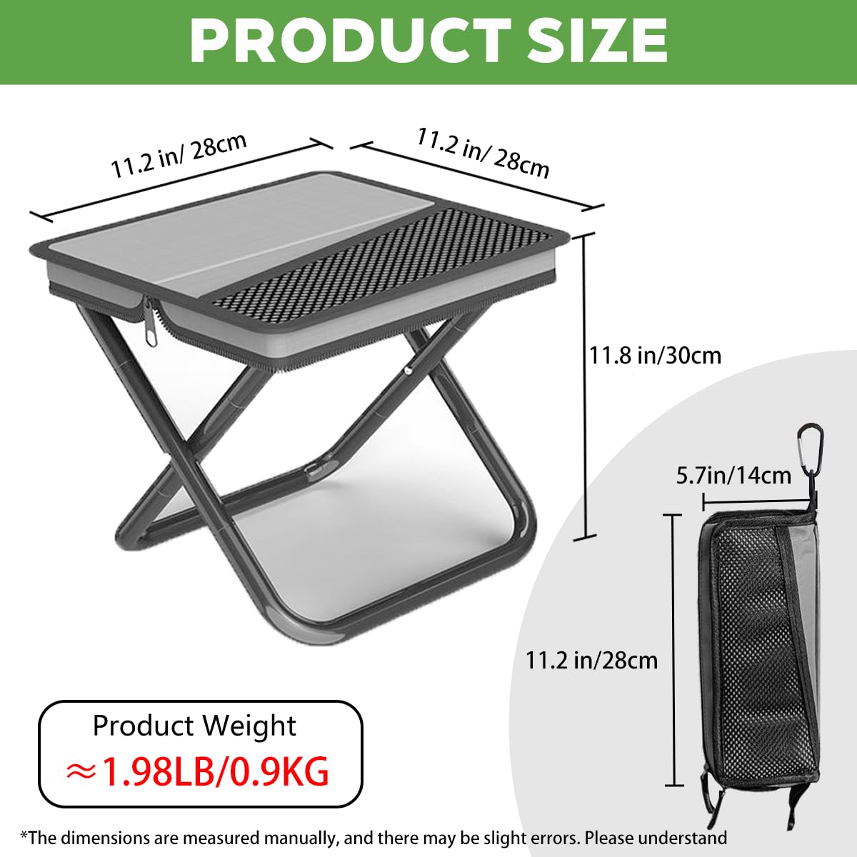 Amazon.com: Portable Ultralight Collapsible Stool,Camping Chair