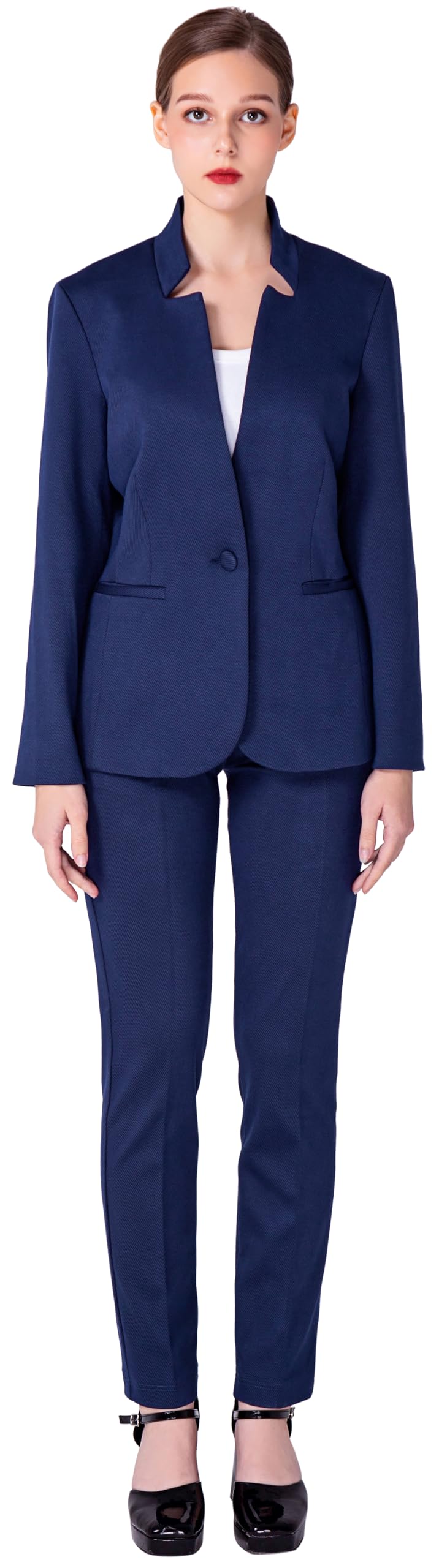 Hosenanzüge Für Damen Elegant Zweiteilig, Hosenanzug 2-teilig Anzüge Für Damen