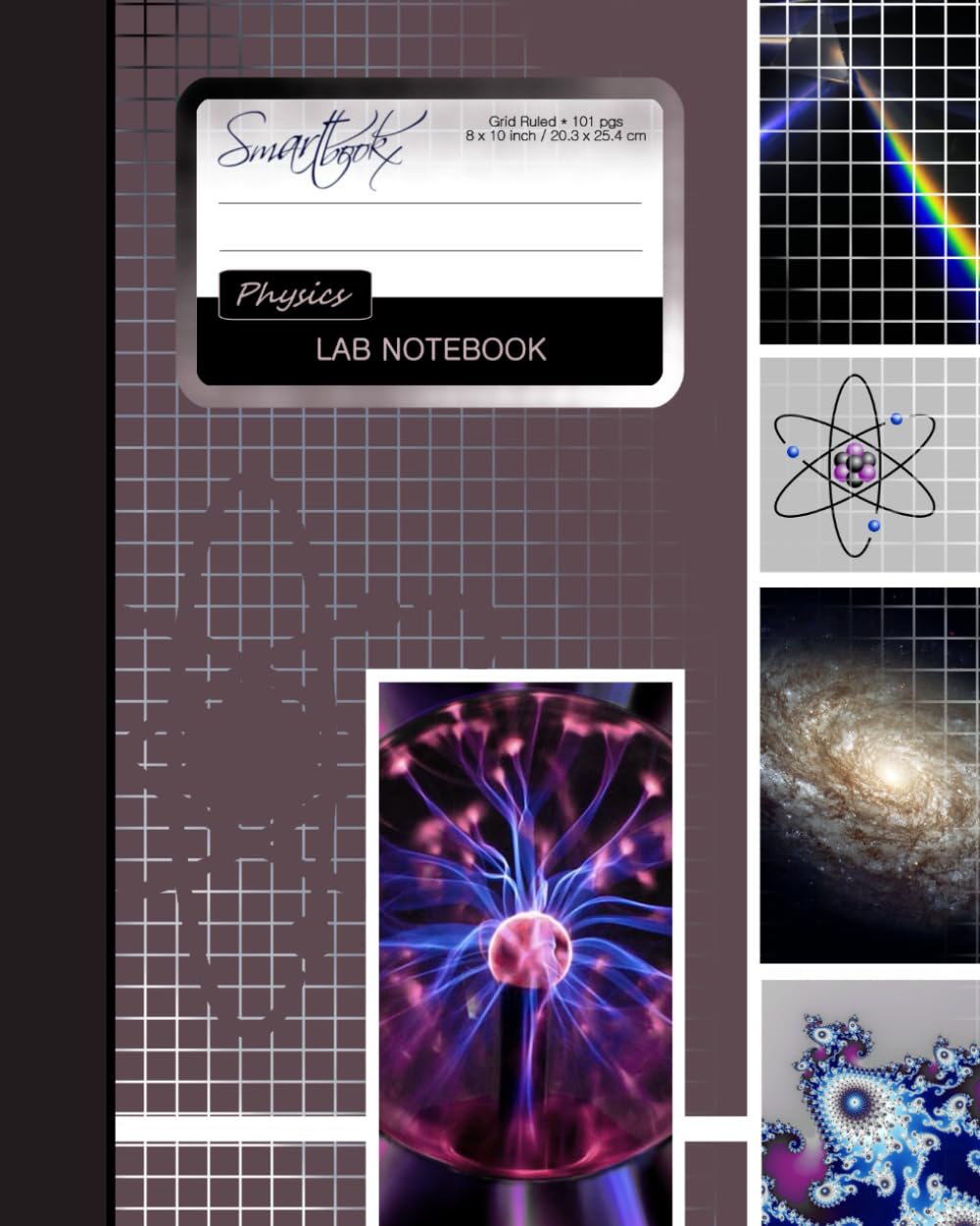 Lab Notebook: Physics Laboratory Notebook for Science Student / Research / College [ 101 pages * Perfect Bound * 8 x 10 inch ]