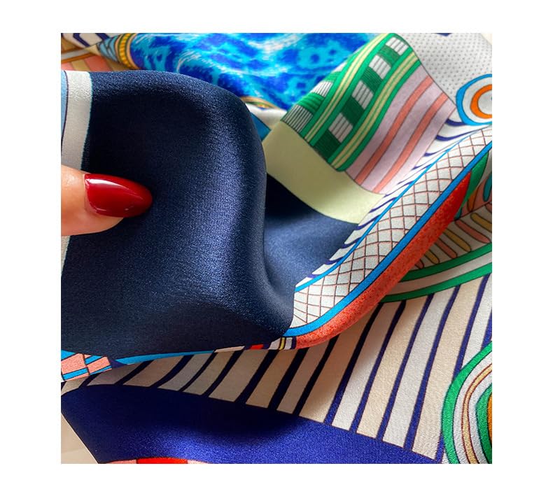 mulberry silk small square scarf, women's silk scarf all-match spring and autumn3