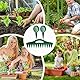 Seed Spreader,3 Stück Aussaat Spender Set Pflanzhilfe mit 12 Löchern SamenSpender Kleiner Garten Handheld Seed Pflanzer Werkzeug Seed Dibber Multifunktionale Seed Spacer Gartenwerkzeuge