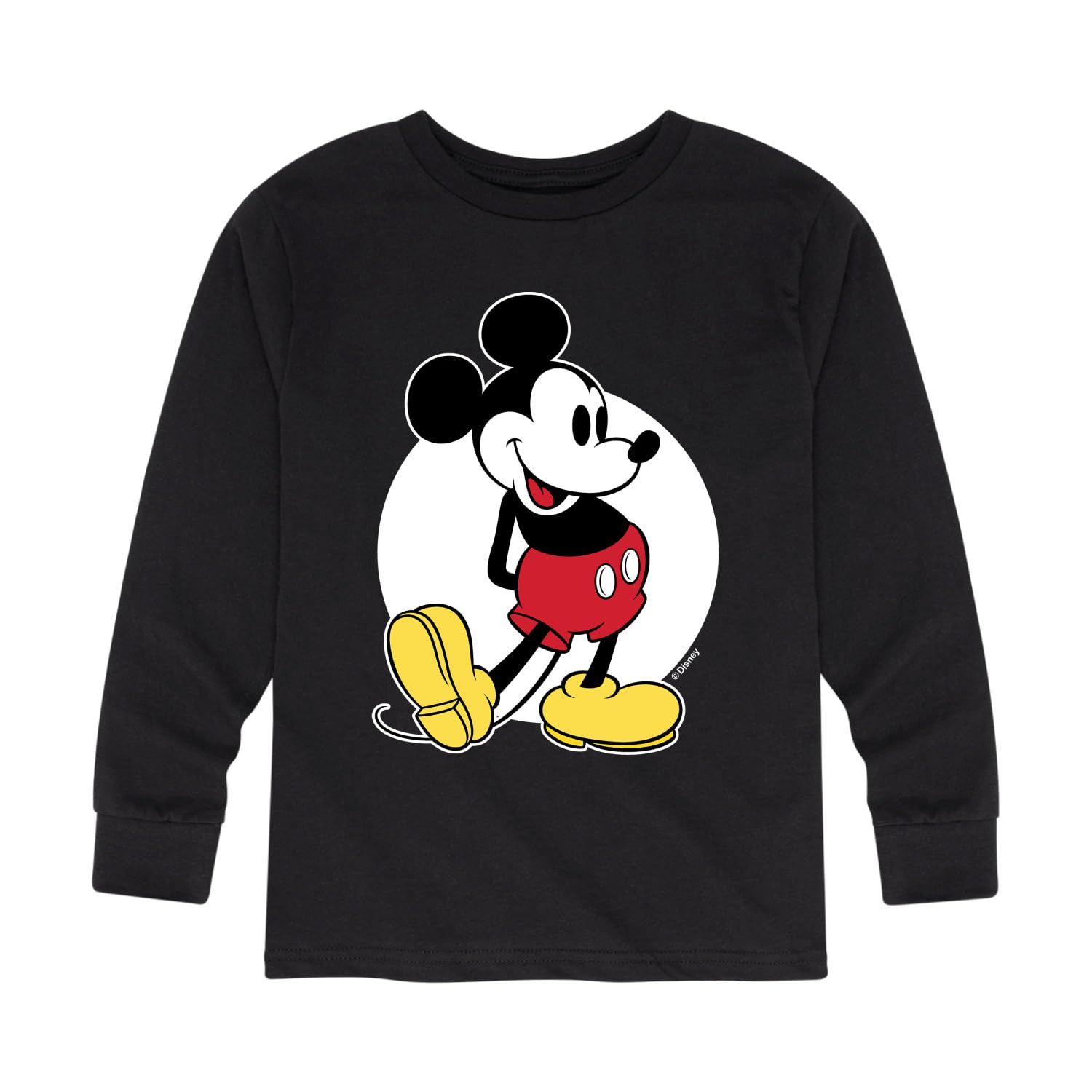 Disney Mickey & Friends - Mickey Classic - Toddler and Youth Long Sleeve Graphic T-Shirt