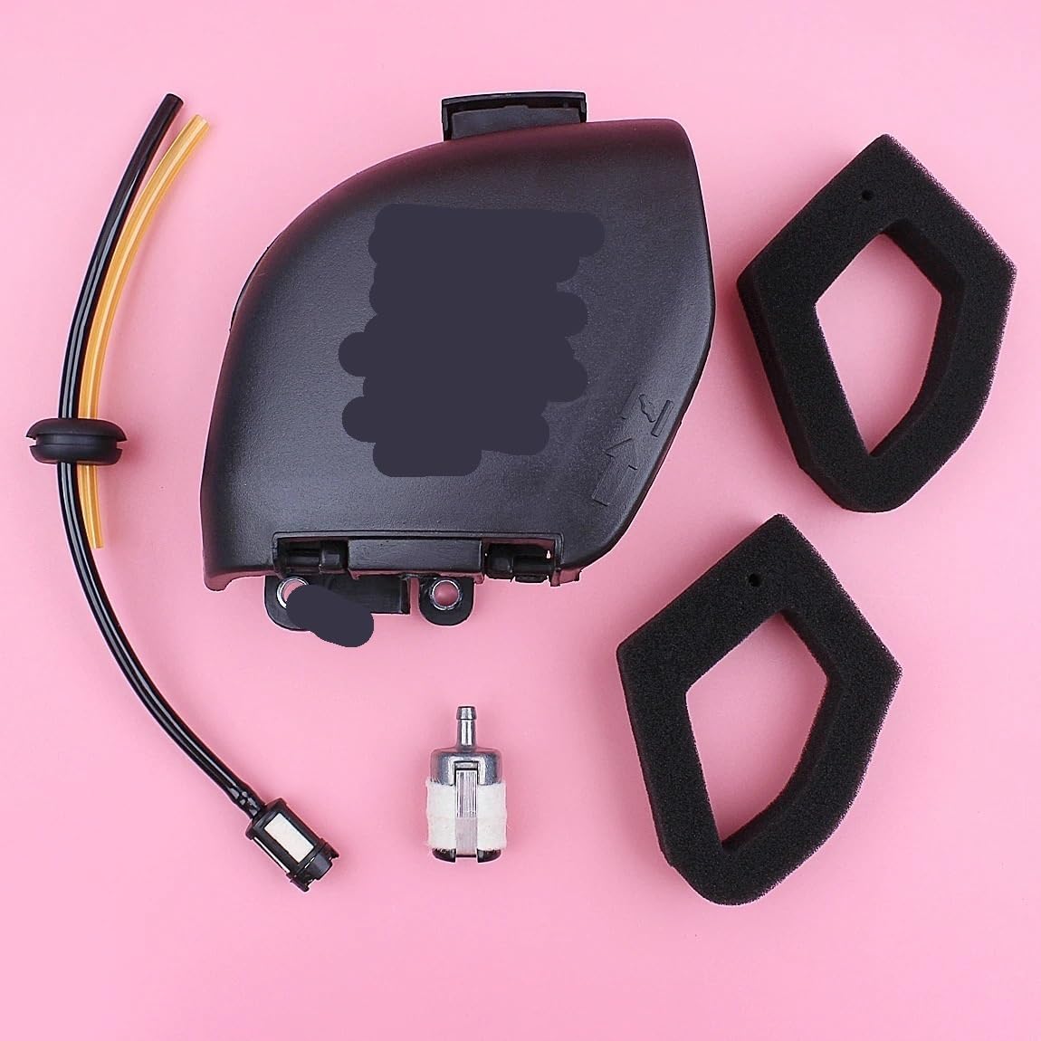 Air Filter Cover Assembly Fit for GX35 HHT35S Filter Line Grommet Kit Lawn Mower Engine Replace Part 17211-Z0Z-000