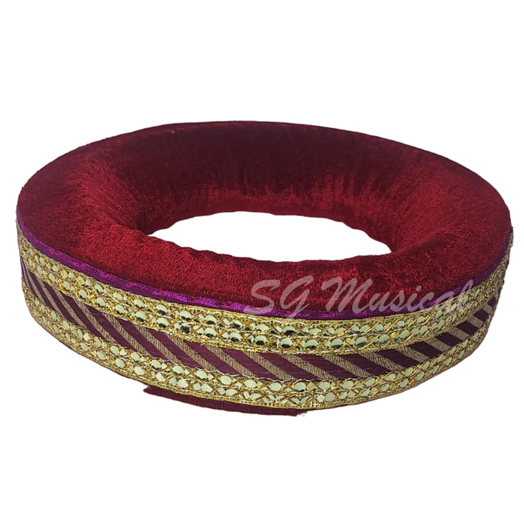 SG Musical Tabla Ring PAD (Mahroon Pack of 2) - Image 6 thumbnail