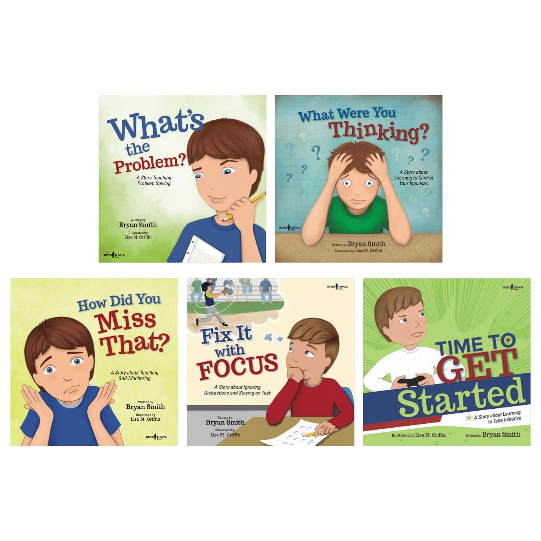 Managing Impulses and Other Executive Function Book Bundle (Set 1 of 2 ...