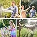 WOVUU Garden Hose Expandable 100FT,Flexible Durable Water Hose with 10 Spray Hose Nozzle/Self-locking Leakproof Self-installion/Lightweight No-Kink/3750D Fabric/3-Layers Latex/3/4