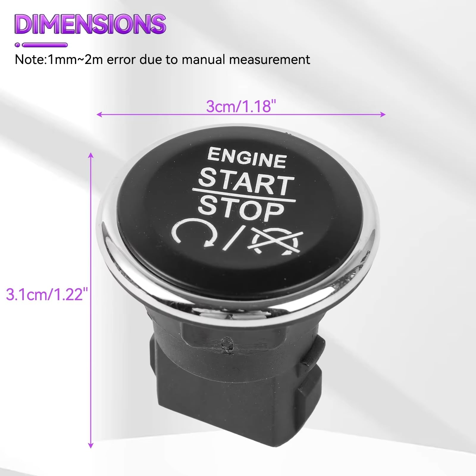 Bouton Poussoir Start Stop Pour Dodge Pour Challenger 2009-2014