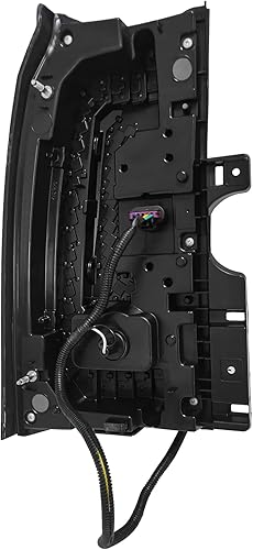 Miniatura 4 de TBVECHI Conjunto de luz trasera lateral del pasajero compatible con GMC Yukon y Yukon XL 2015 2016 2017 2018 2019 2020 con lente transparente