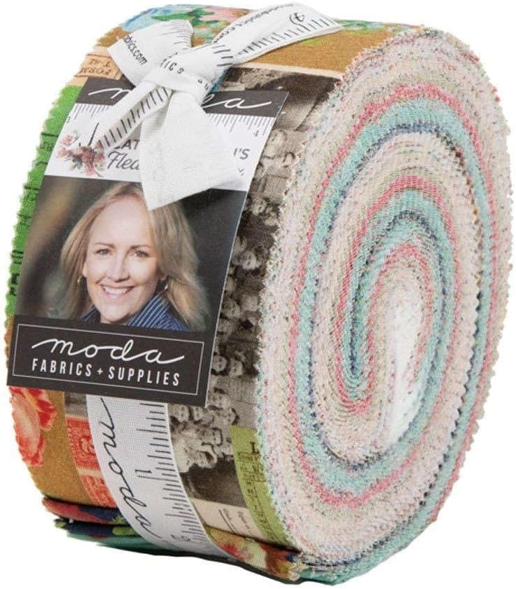 Flea Market Mix Jelly Roll by Cathe Holden for Moda Fabrics 7350JR