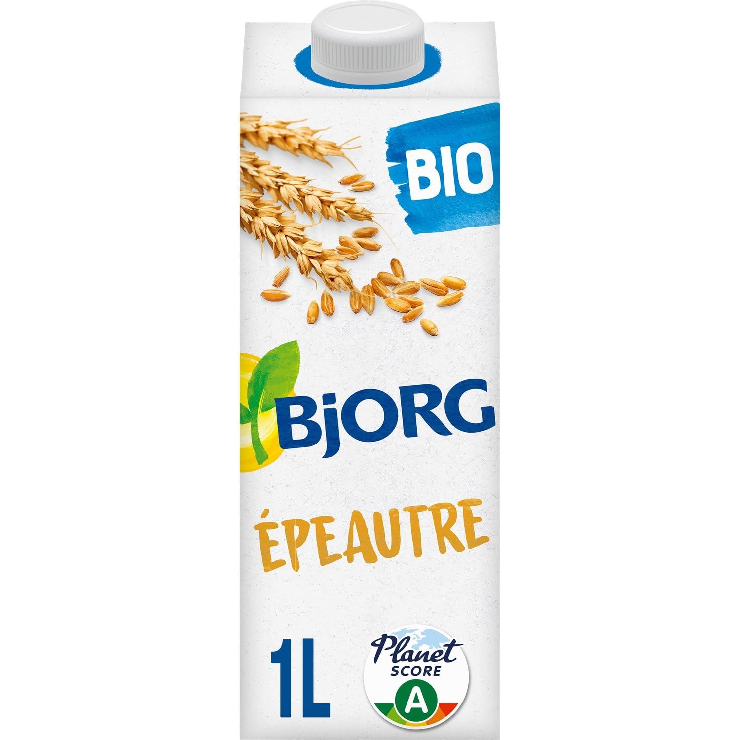 Boisson Végétale bio Épeautre sans sucres ajoutés BJORG - La brique de 1L Lot De 4 - Par Lot