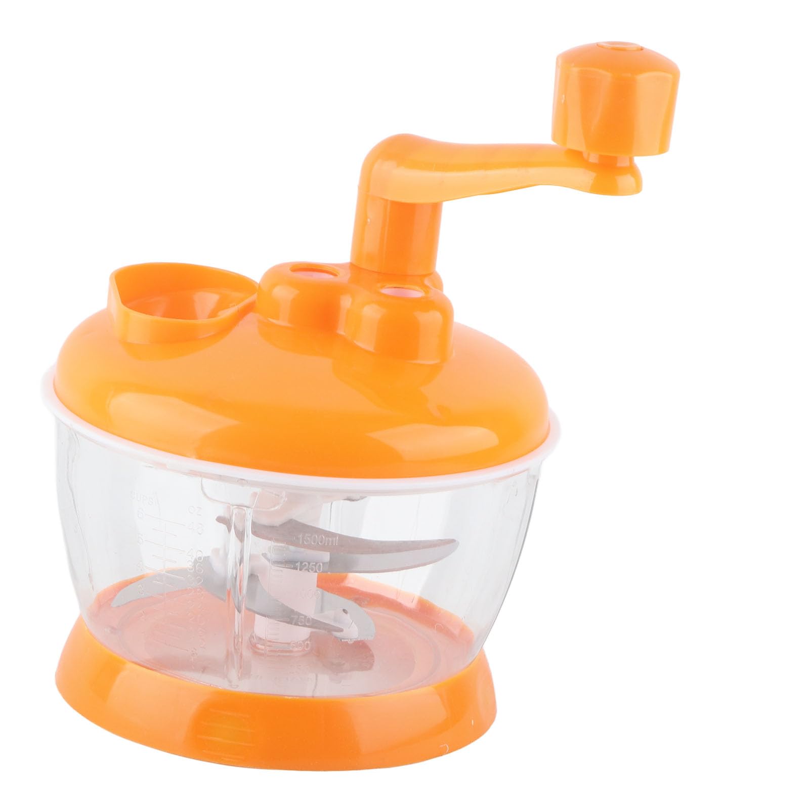 Moulin à Légumes Manuel en Acier Inoxydable, 6 Lames, Compact