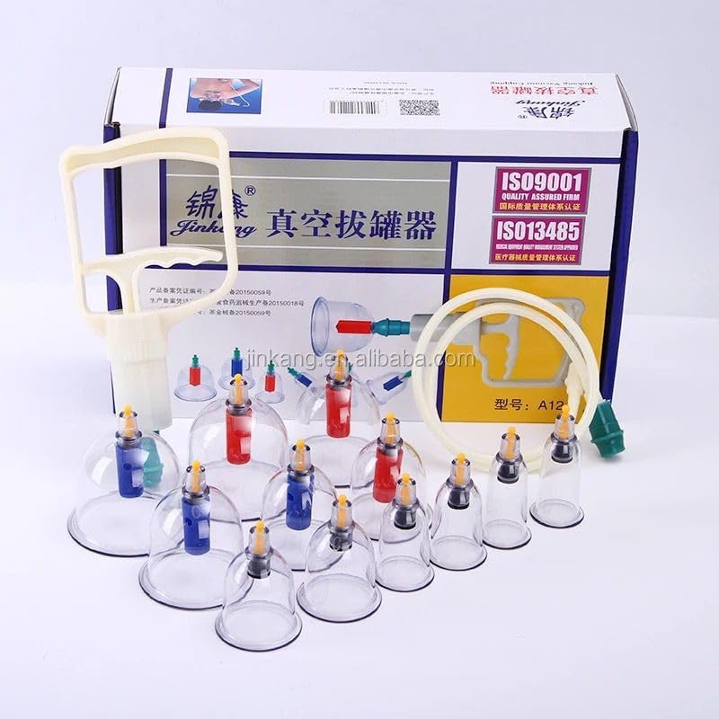 PCS POWEREST® HIJAMA Cupping Kit Set Vacuum Cupping Set Health Care Vacuum Cupping Portable Body Relaxation Massage Manual Therapy Kit Cupping Cups for Pain Relief (set of 32 cups) (B0CG3KMLL4) Amazon Price History, Amazon Price Tracker