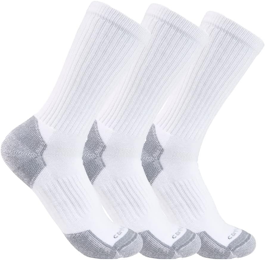 Men's SC6203M Midweight Cotton Blend Crew Sock 3-Pack
