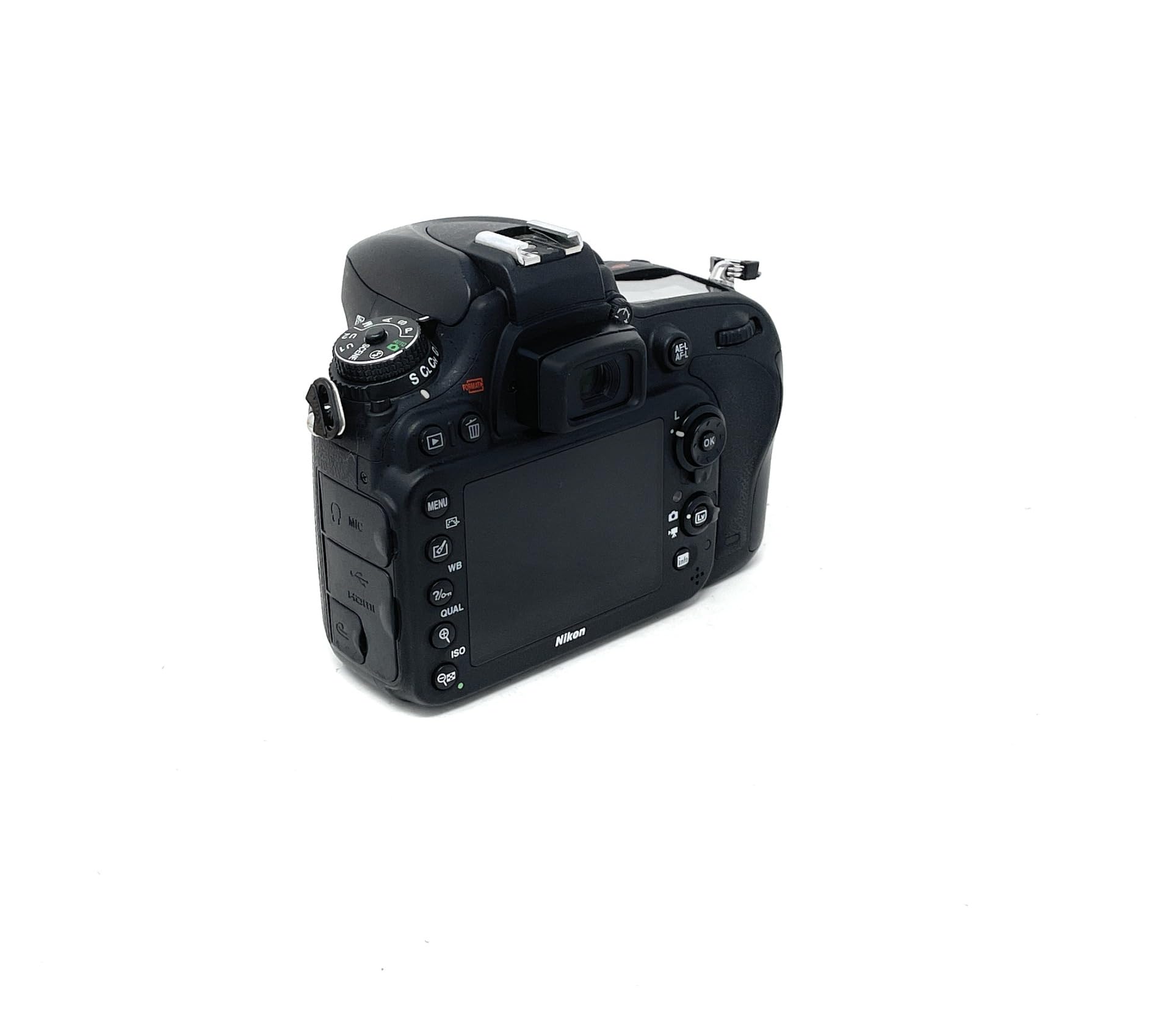 Nikon Reflex D610 Fotocamera, Lega di Alluminio/Plastica, Af, Nero
