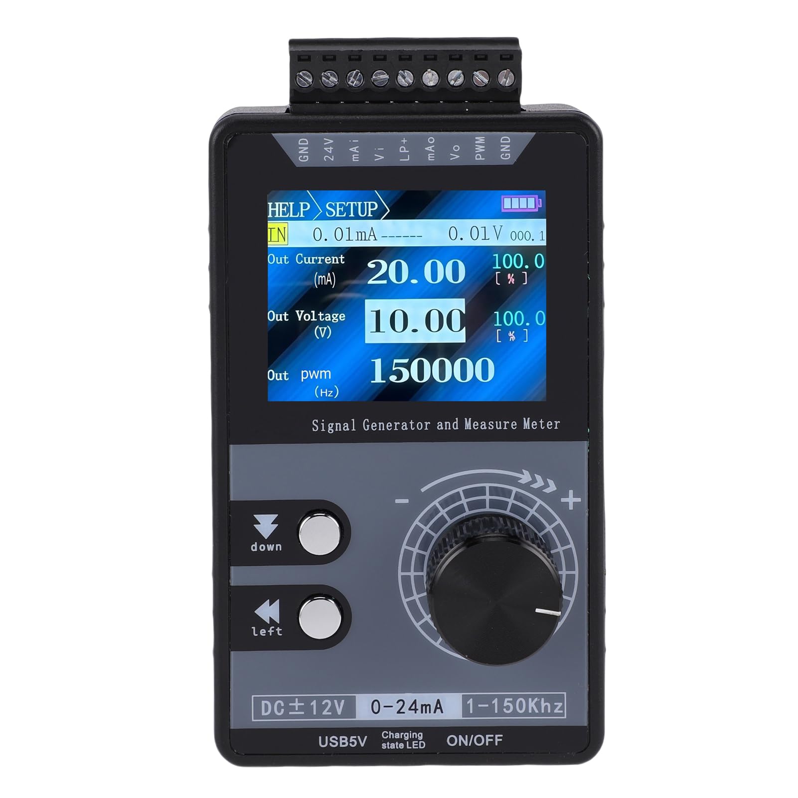 Annadue Einstellbare Frequenz 1-150kHz, 0,05mA Kalibriergenauigkeit, 2,0