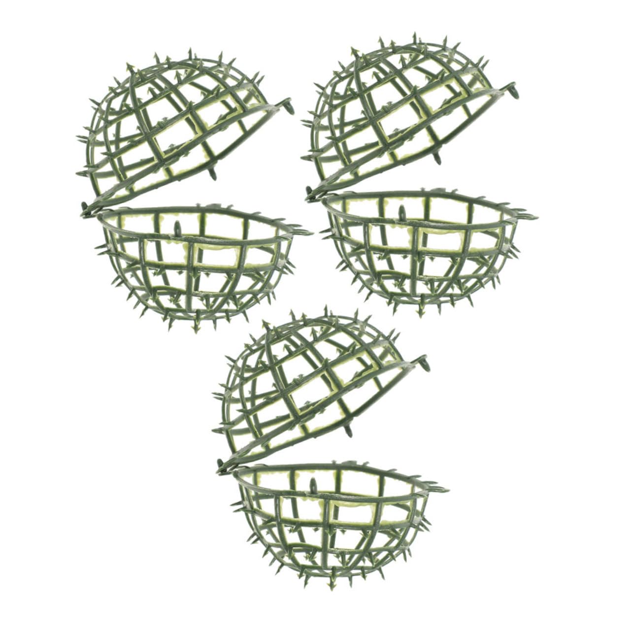 ULDIGI Rtificial Plant Topiary Balls Holder Rack 3pcs Round Topiary Boxwood Balls Support for Wedding Home Garden Dec