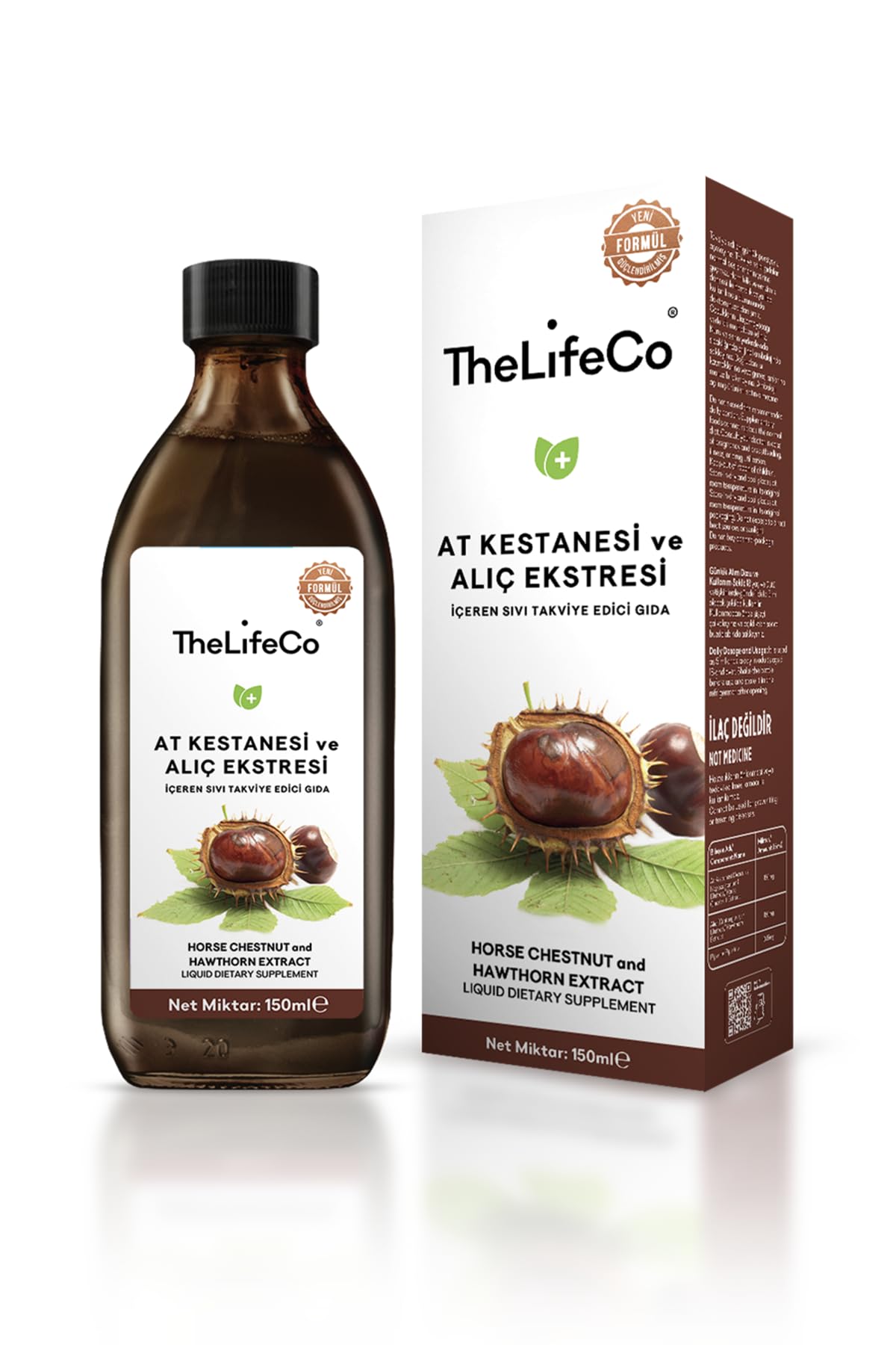 TheLifeCo Atkestanesi & Alıç Ekstraktı 150 ml