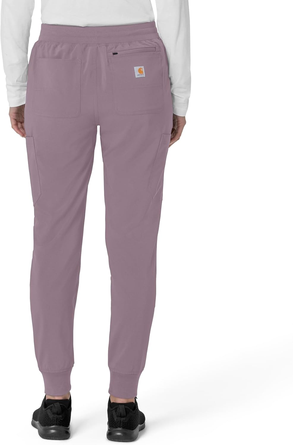 Carhartt Women's Force Cross-Flex Modern Fit Cargo Jogger Scrub Pants - Image 4