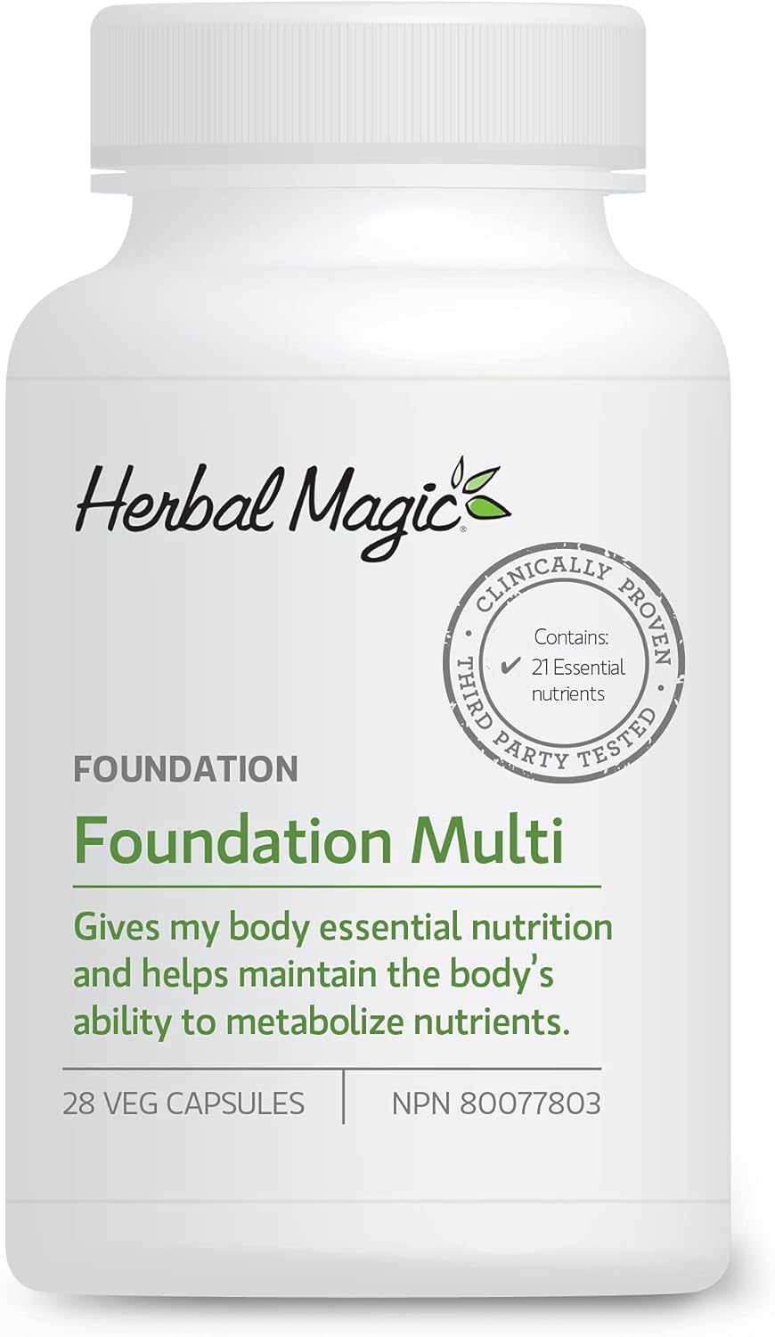 Herbal Magic Foundation Multivitamin with Iodine + Chromium for