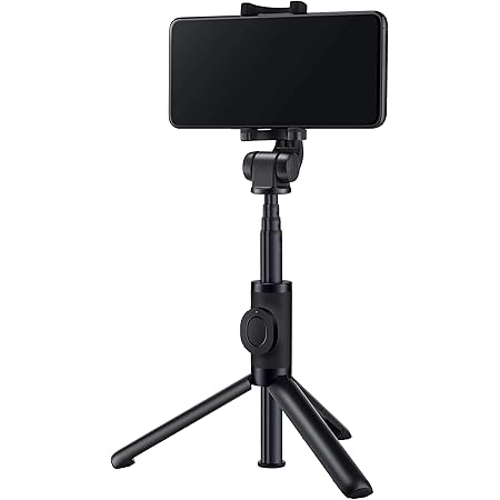realme Selfie Stick with Tripod and Wireless Bluetooth 5.1 Remote- Black