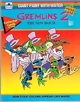 Paperback Gremlins Giant Paint W/Water Book
