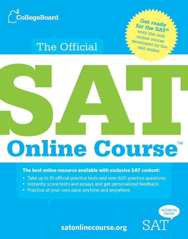 The Official SAT Online Course Psc Edition