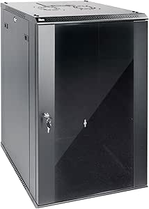 Amazon.com: Tecmojo 18U Wall Mount Rack Network Cabinet for 19”IT ...