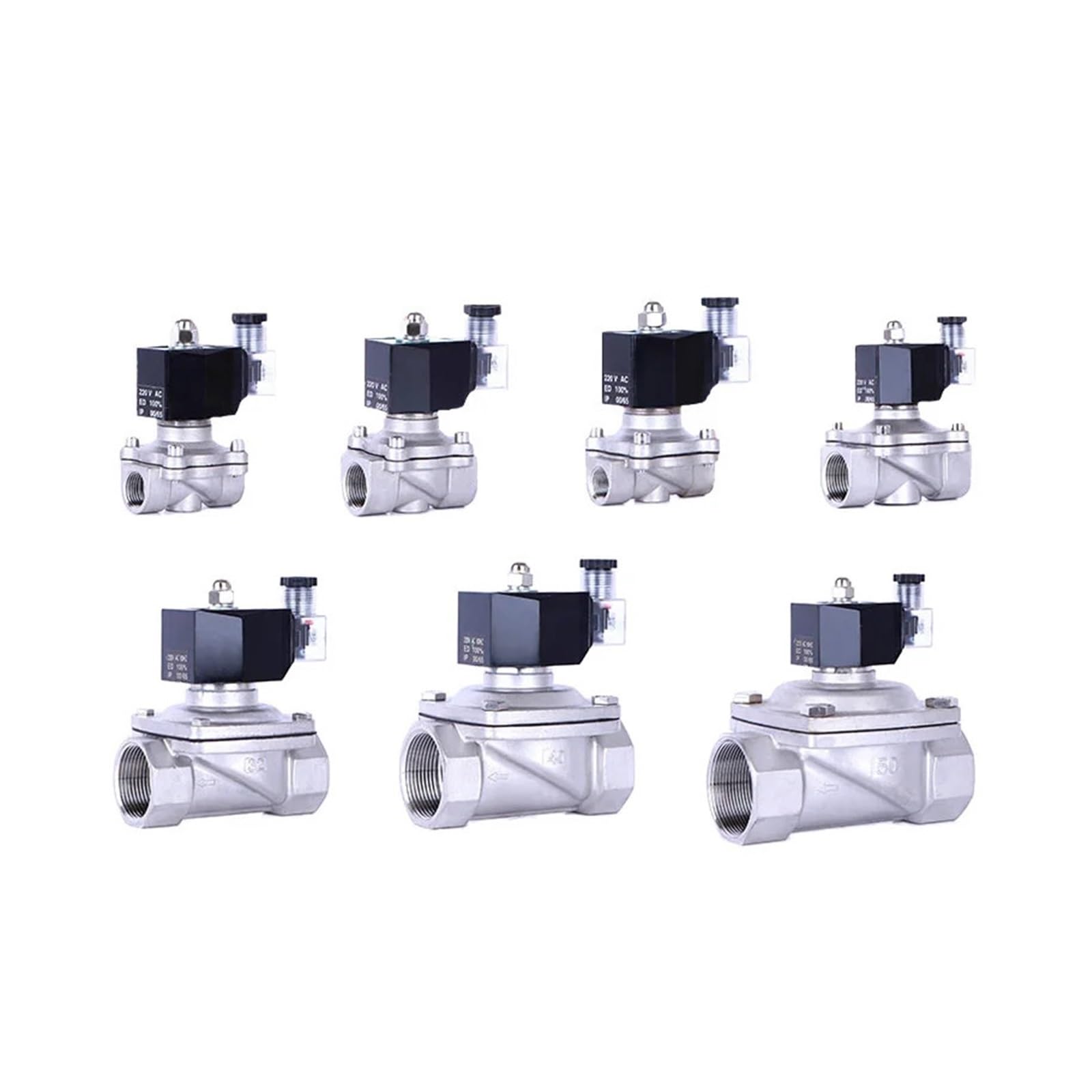 Électrovanne anti-corrosion pour résoudre les fuites d'eau chaude 1-1/2" 12V