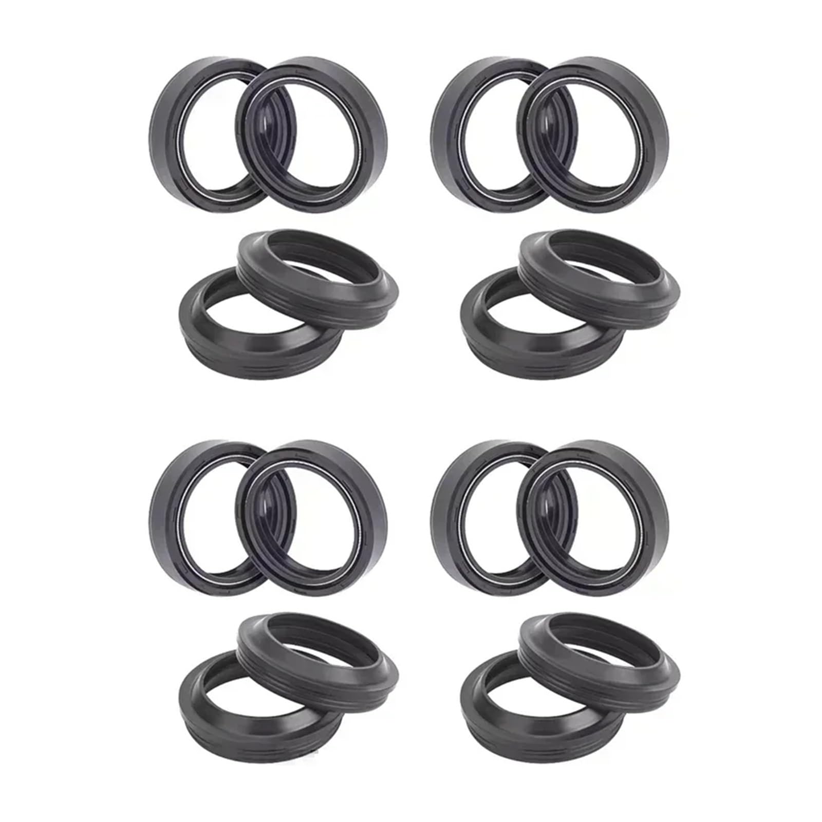 31 x 43 x 10,3 (31 x 43) Retenedores de sello de aceite y polvo for eje de amortiguador de horquilla delantera for 50 LUTETIA SK50QT-Q9 VIPER 50 SK50QT-21(8pc Seal 8pc Cover)