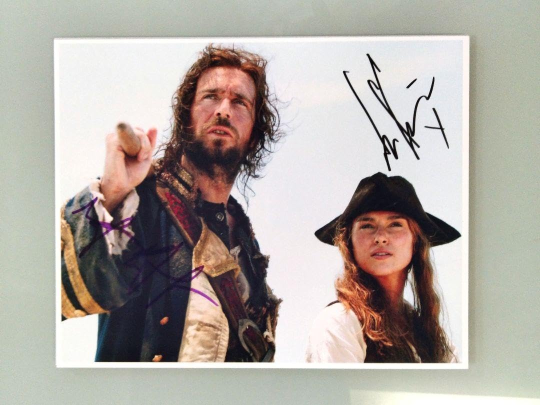 Amazon.co.jp: キーラナイトレイとジャックダヴェンポート直筆サイン  