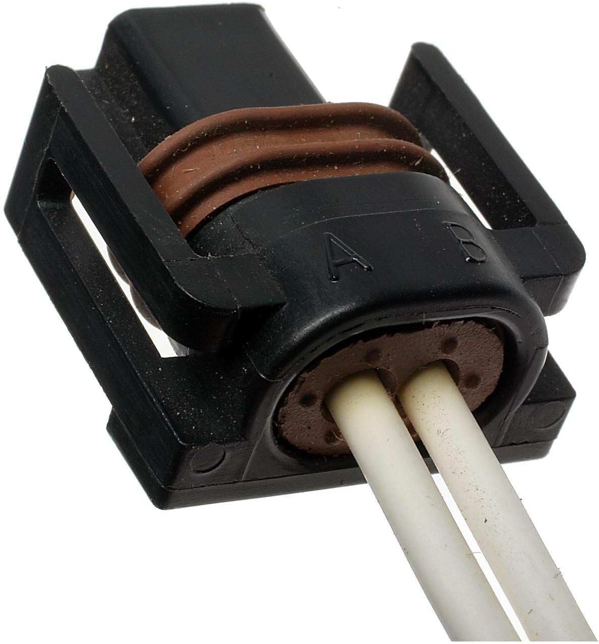 Replacement Fuel Injector Connector for 1982-2010 Buick, Cadillac, Chevrolet, Fiat, Ford, GMC, Isuzu, Oldsmobile, Pontiac, Saturn (2 Terminal Female)