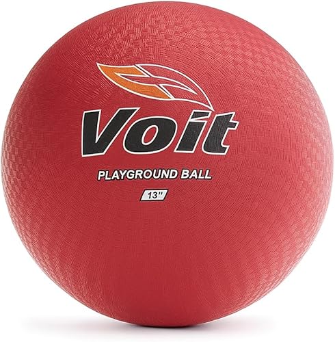 Voit Pelota de juegos infantil, 13 pulgadas, color rojo