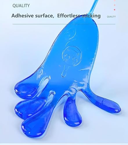 Miniatura 4 de Tuko - Juguete sensorial, elástico y divertido con purpurina para niños mano adhesiva con dedos pegajosos, ideal para regalar como recuerdo de