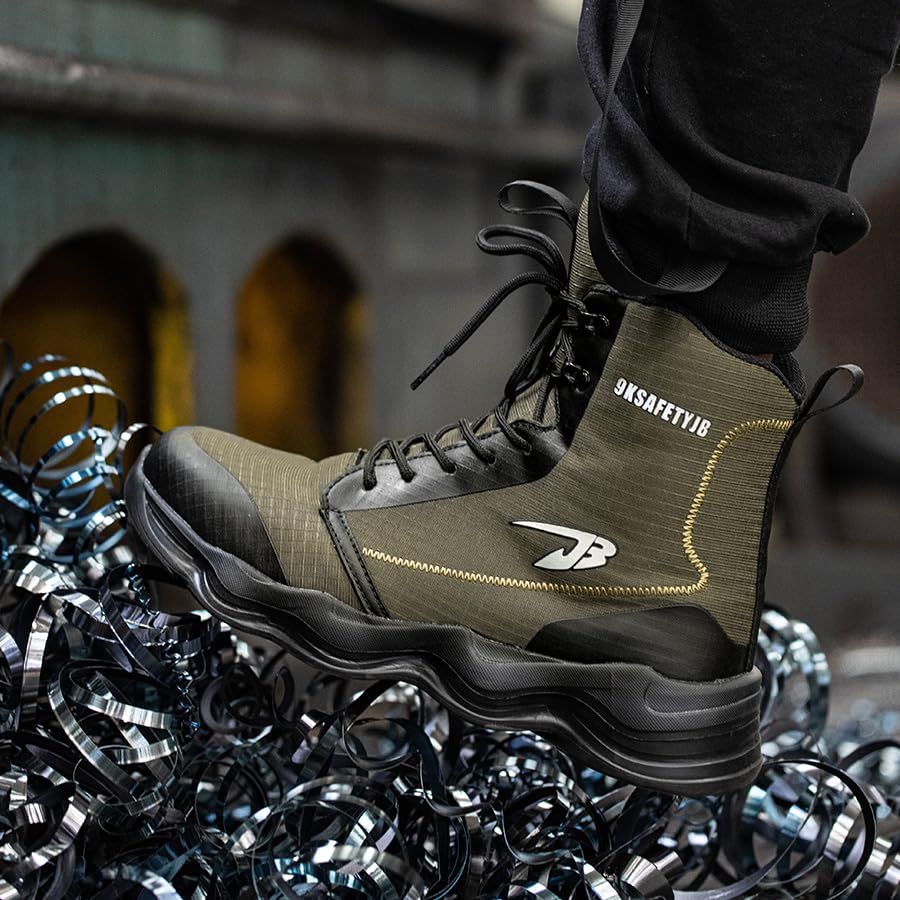 Image of Steel Toe Work Shoes for Men Women Lightweight Comfortable Industrial & Construction Safety Lightweight Footwear