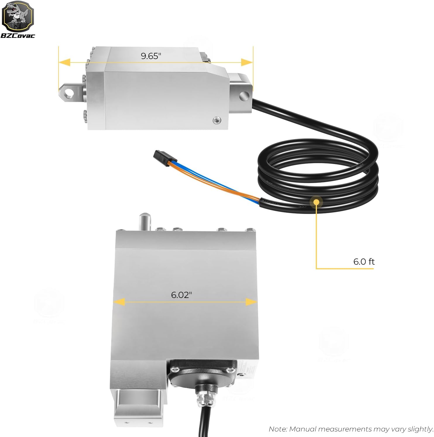 Tilt and Trim Parts 7050 for CMC T-H Marine - ELCT0078 Standard Hydraulic Actuator for Jack Plate and Tilt & Trim Systems, 12V Self-Contained Marine Hydraulic Unit, 5" Stroke