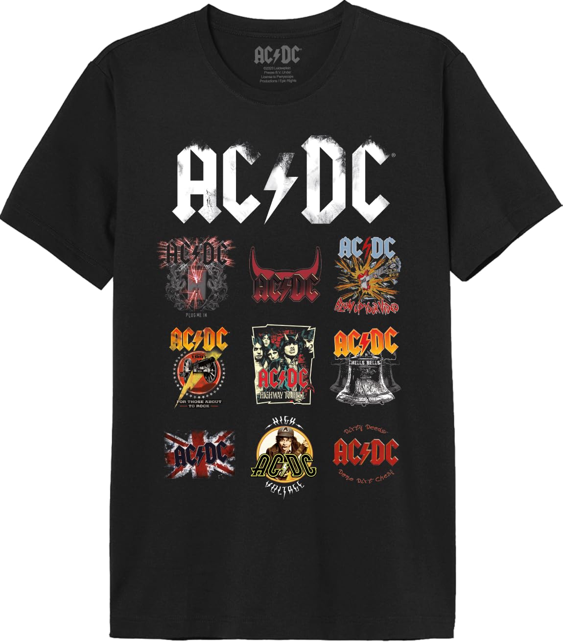 AC/DC Meacdcrts033 T-Shirt Homme (Lot de 1)