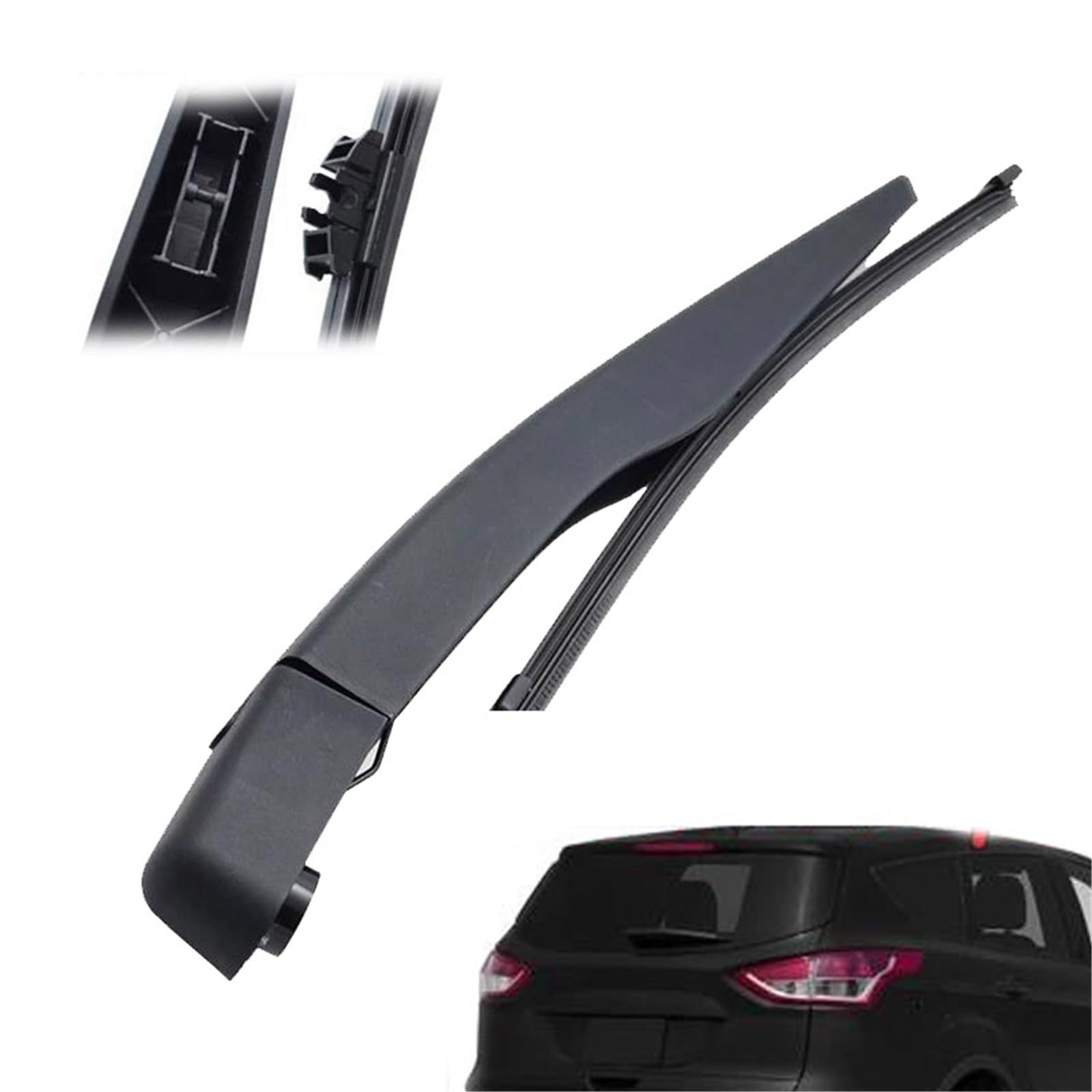 Kit Set Braccio E Spazzola Tergicristallo Posteriore da 11" per Ford per Kuga per Escape 13-19 Parabrezza Parabrezza Portellone Posteriore Finestrino Spazzola Antipioggia Tergicristallo