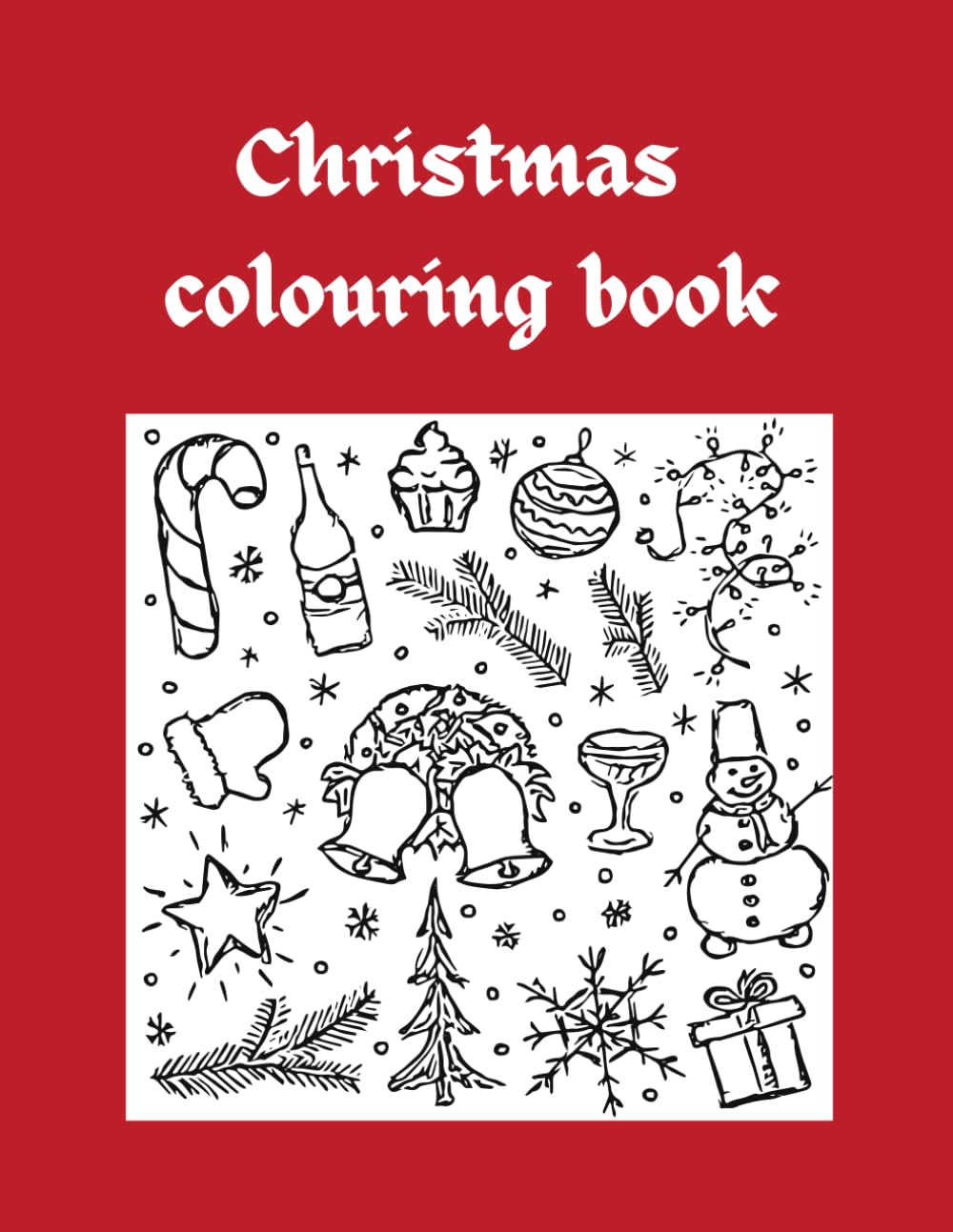 Christmas colouring book