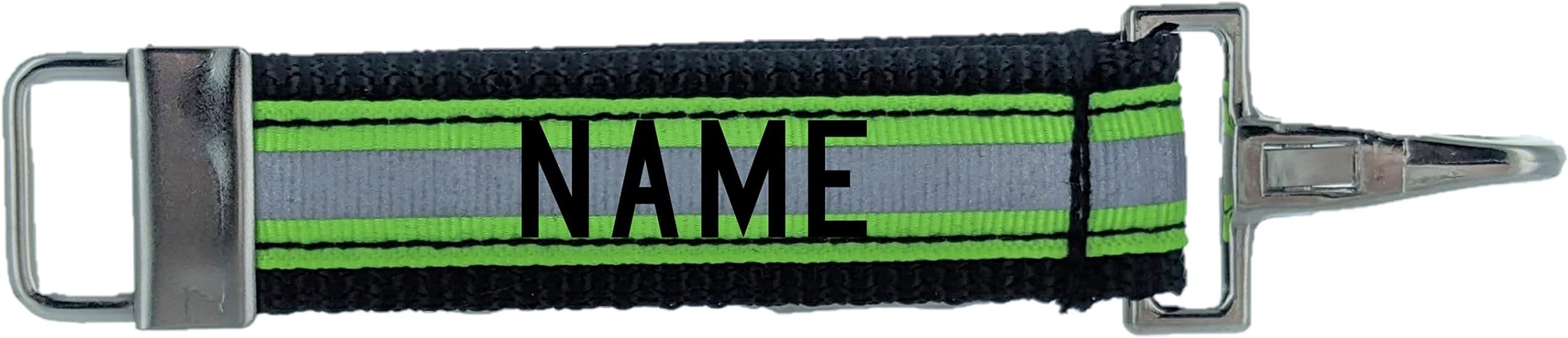 Firefighter Personalized Keychain with Quickhook