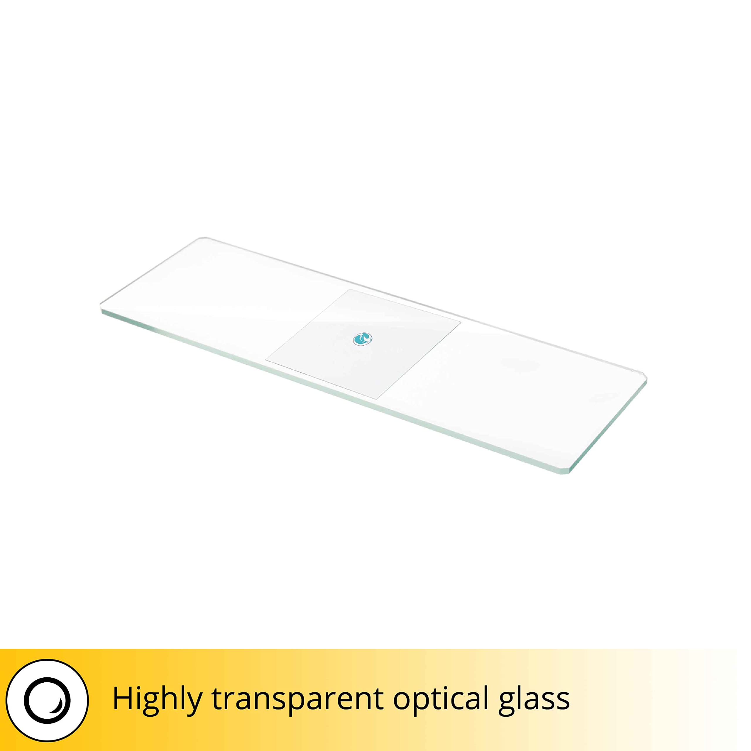 Vetrini Coprioggetto Levenhuk G100 - 100 Pezzi, 24x24 Mm, Per Microscopi, Alta Trasparenza